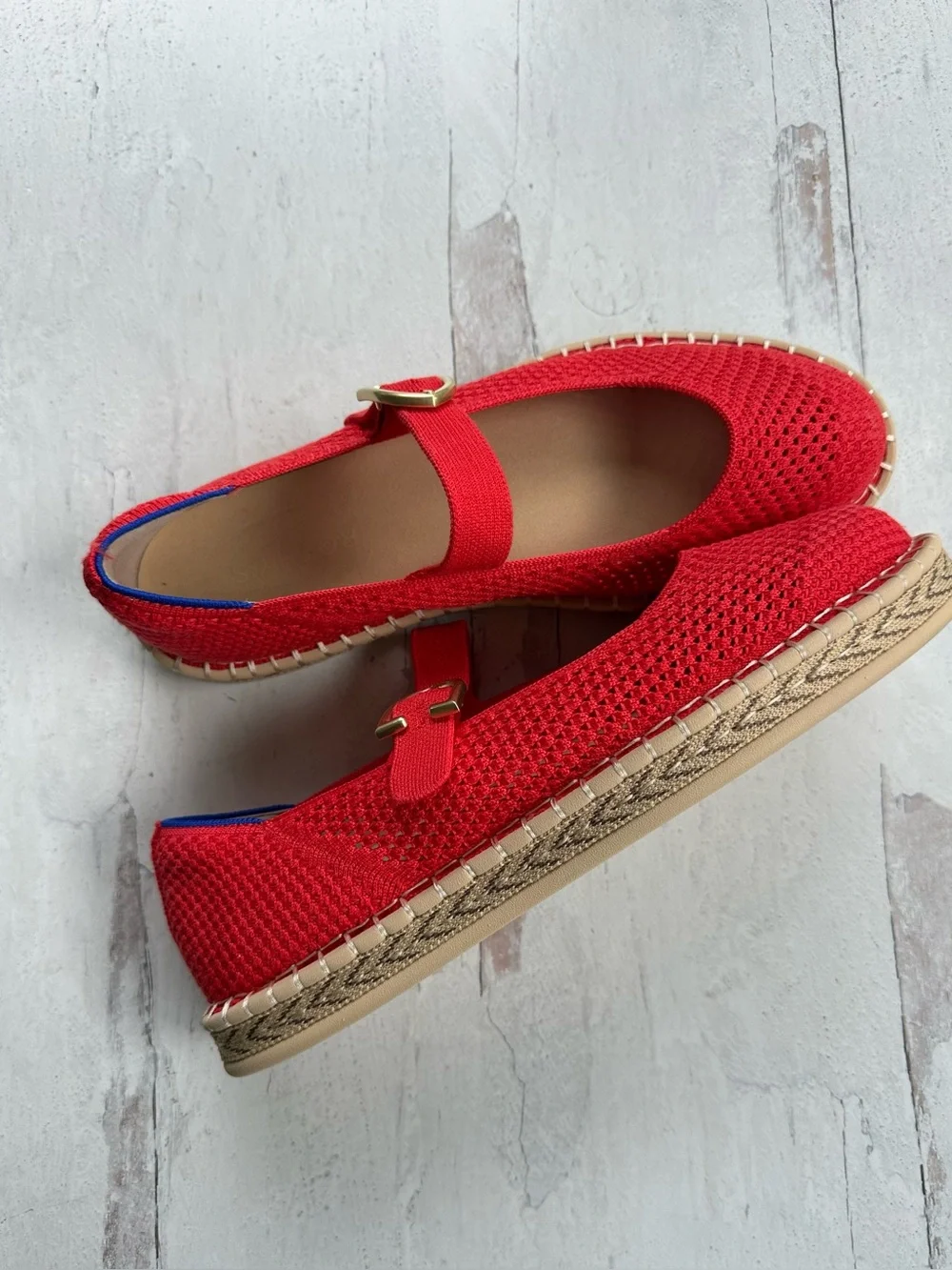Rothy's • The Espadrille Mary Jane NWOB